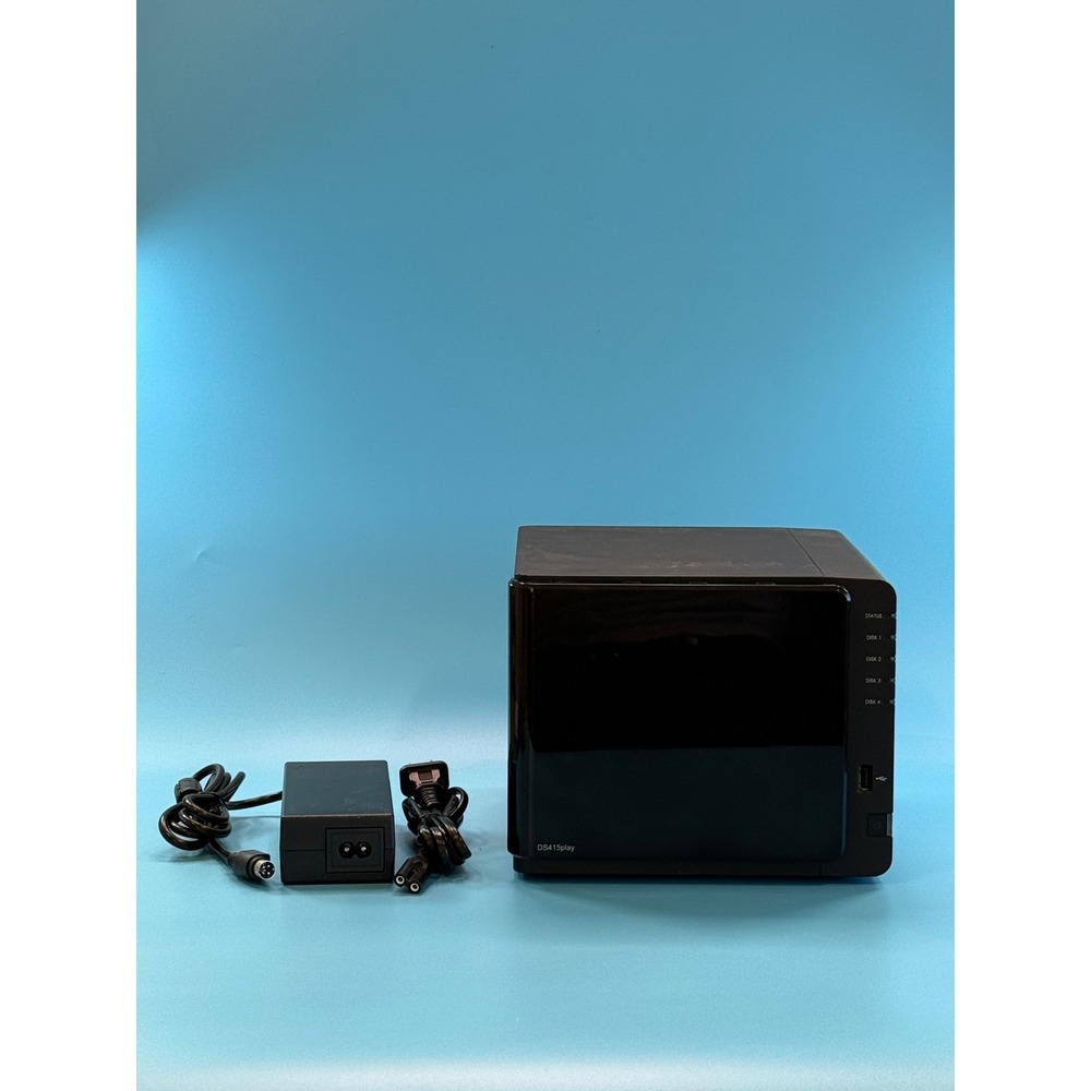 Synology DS415play 4-Bay DiskStation NAS Untested Parts Repair No HDDs